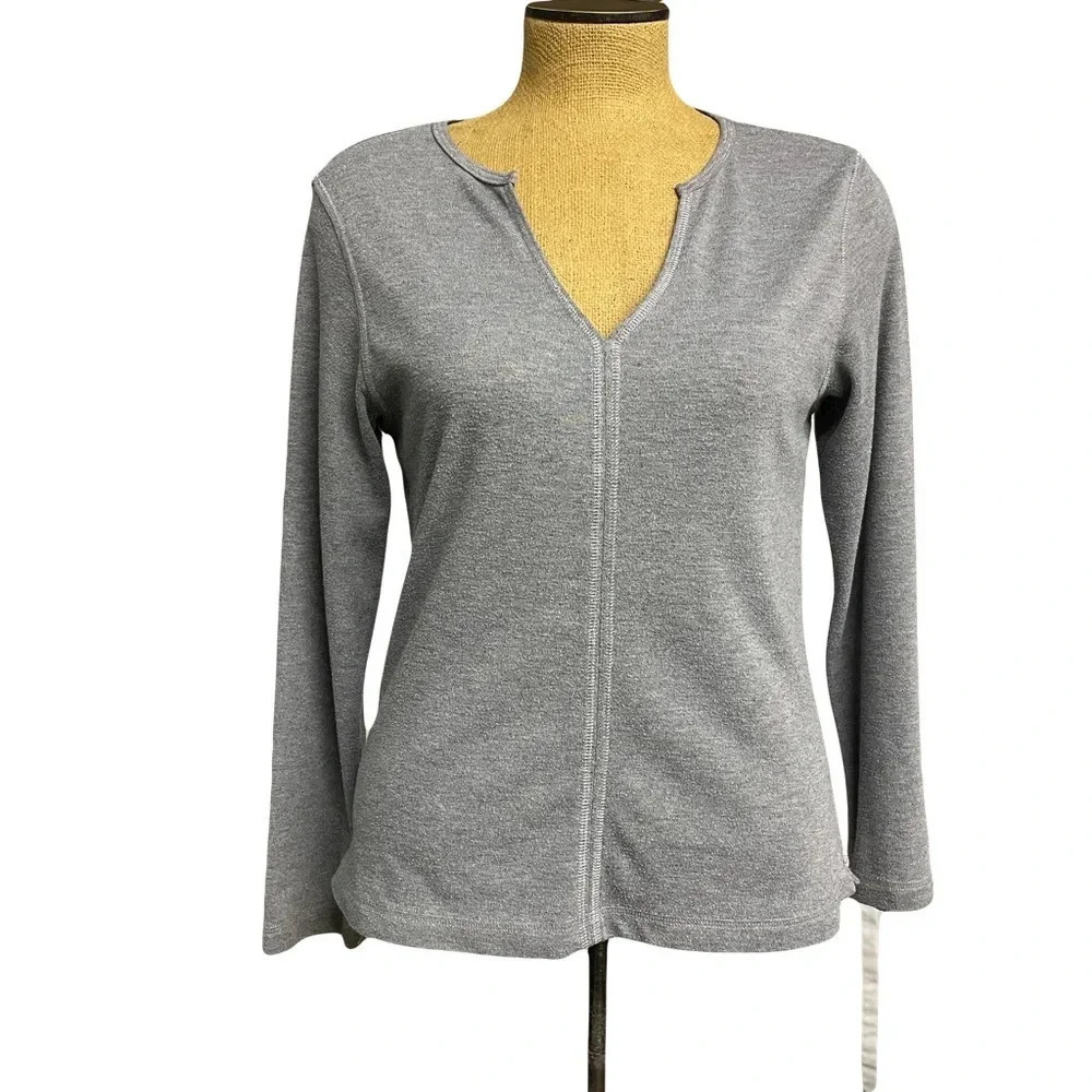 Natori Gray top size medium